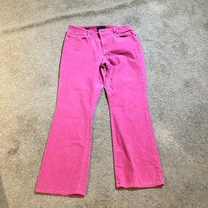 Pink corduroy pants. Excellent condition. Perfect to wear now.